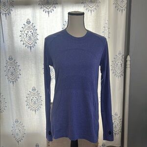 Lululemon Athletica Blue Sweatshirt